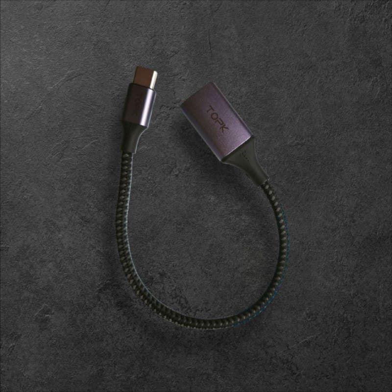 TOPK USB-C → USB-A OTG кабель 3.0