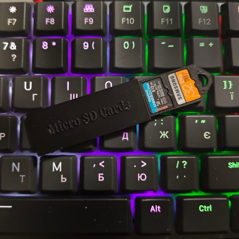 Холдер для microSD-карт